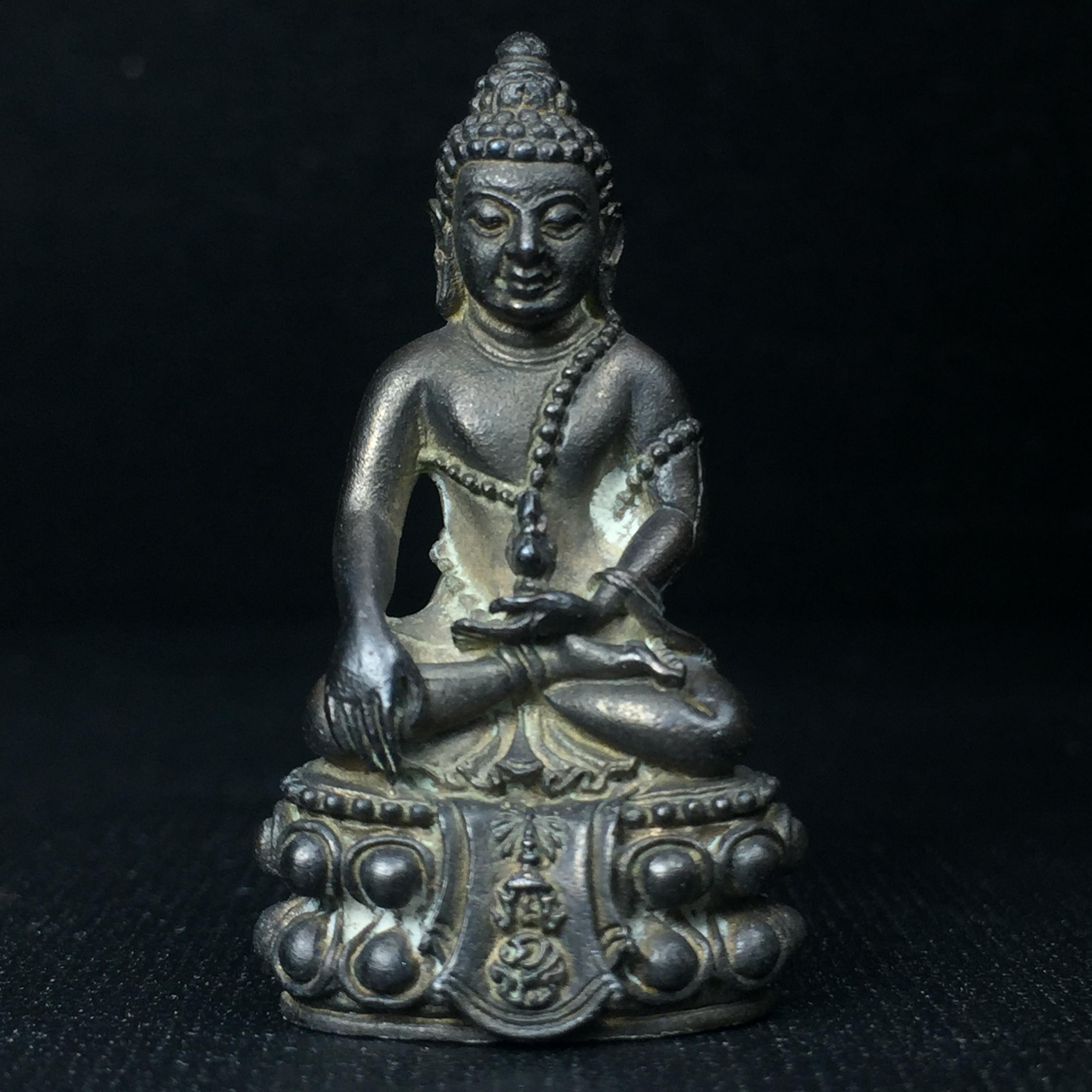 พระกริ่งศิรากาศ(วัตถุมงคล"คุ้มเกล้าฯ") ภปร. รพ.ภูมิพล เนื้อนวโลหะพิมพ์หน้าไทย (ในหลวงรัชกาลที่9เสด็จเททอง)(พิธีใหญ่)