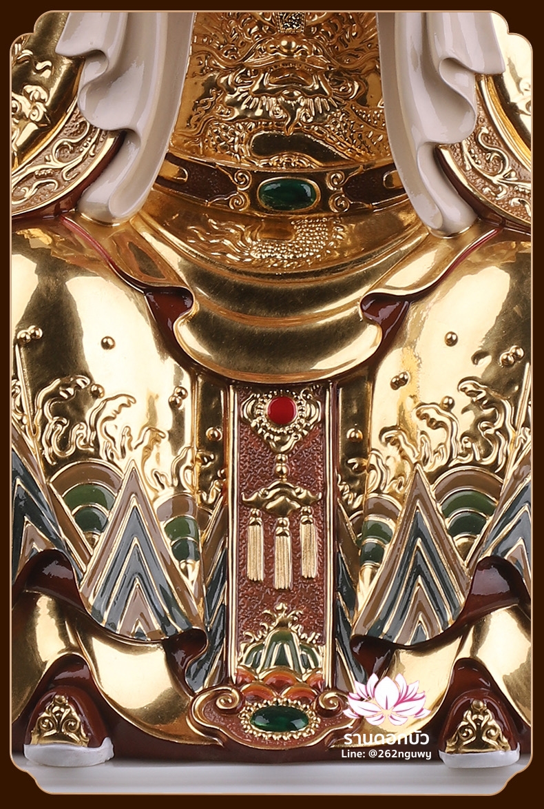 หม่าโจ้ว ม่าจ้อโป๋ เทียนส่งเซ่งโบ้ เทียนโหวเซี่ยบ้อ งานหินอ่อนคุณภาพสูง ขนาด 12/16/19/26 นิ้ว