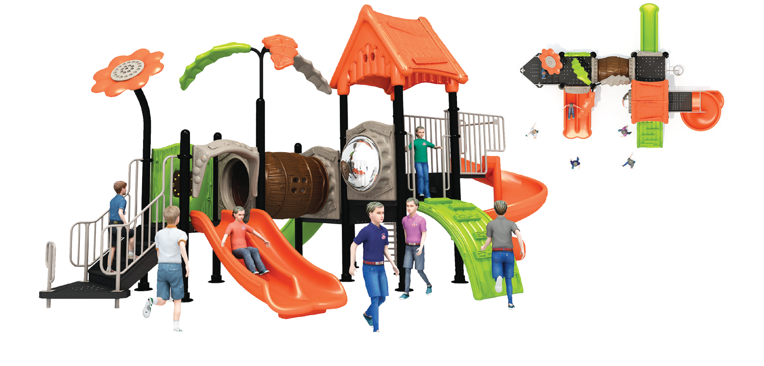 เครื่องเล่นสนามกลางแจ้ง เกรด A