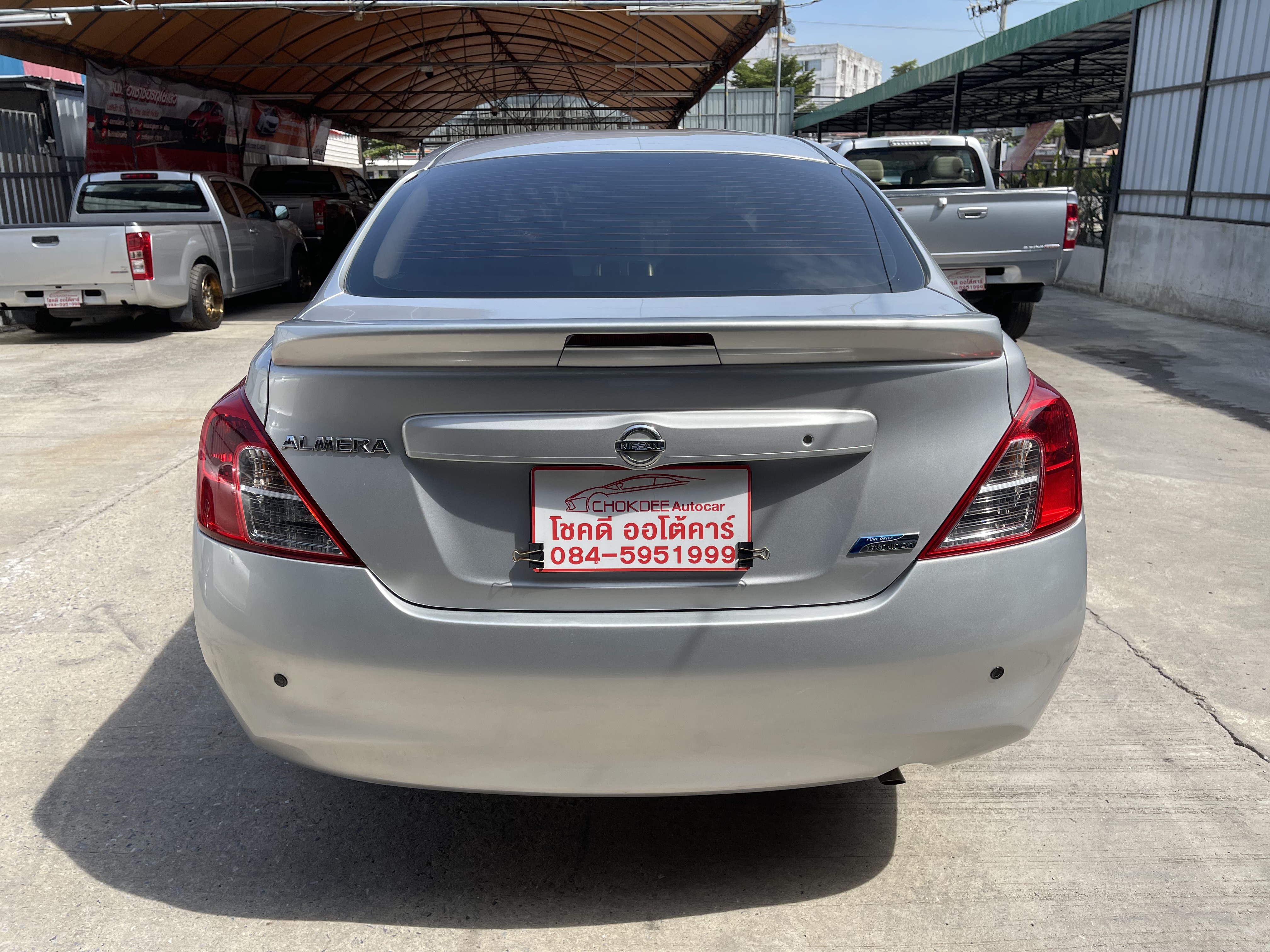 Nissan Almera 1.2 VL At 2012 เงิน