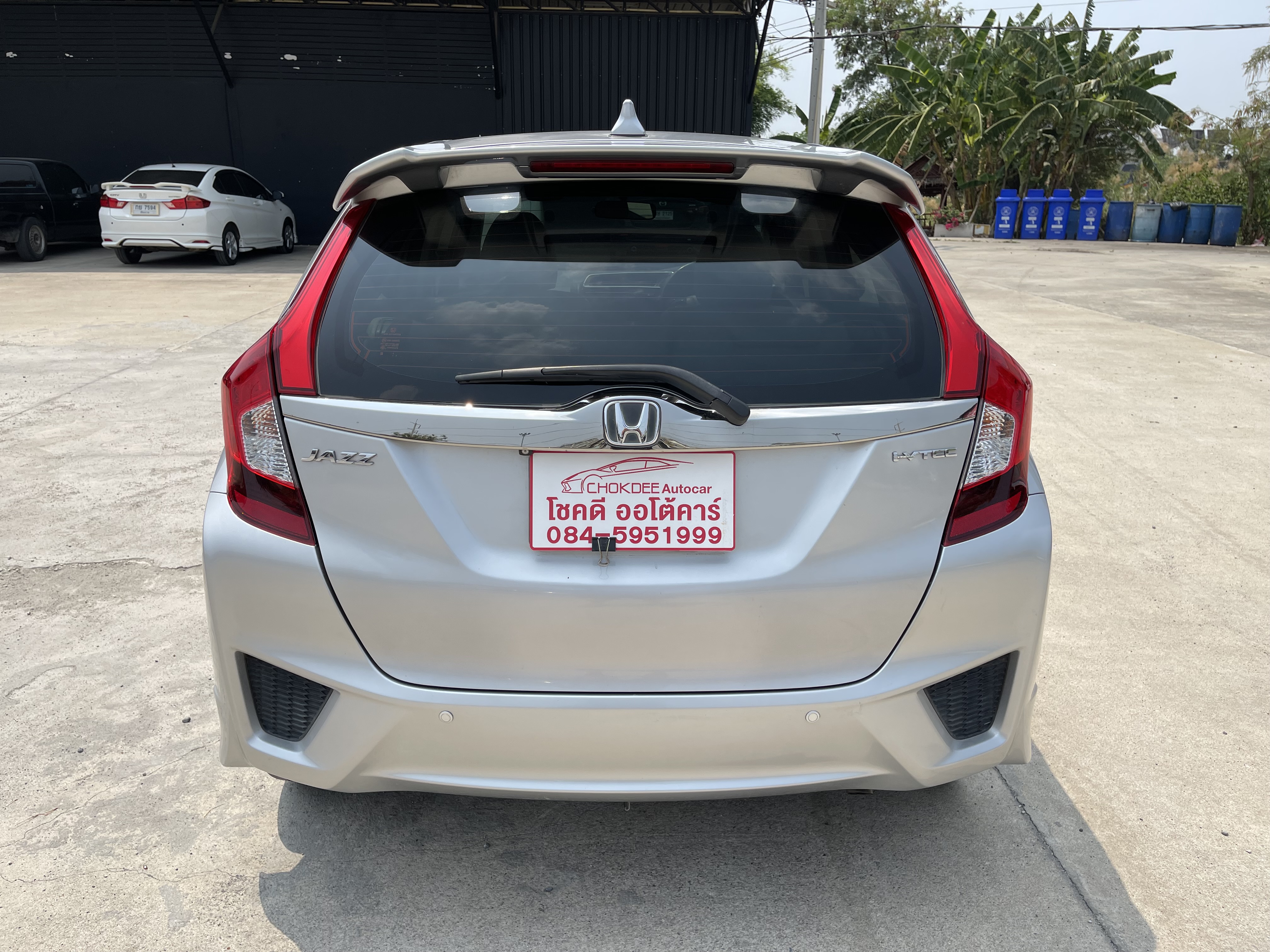 Honda Jazz 1.5 SV At 2015 เงิน