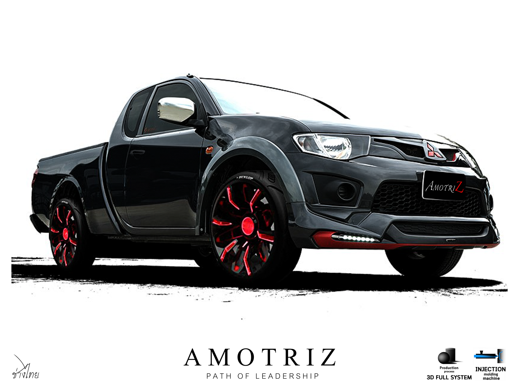 Mitsubishi Triton 2008 - 2014 bodykits by Amotriz