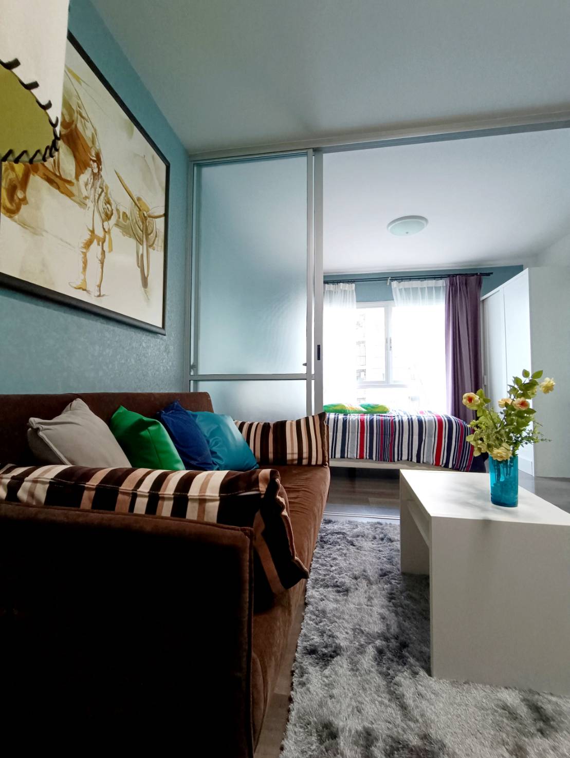 For Rent : Kathu, Dcondo Mine, 1 bedroom 1 bathroom, 4th flr.