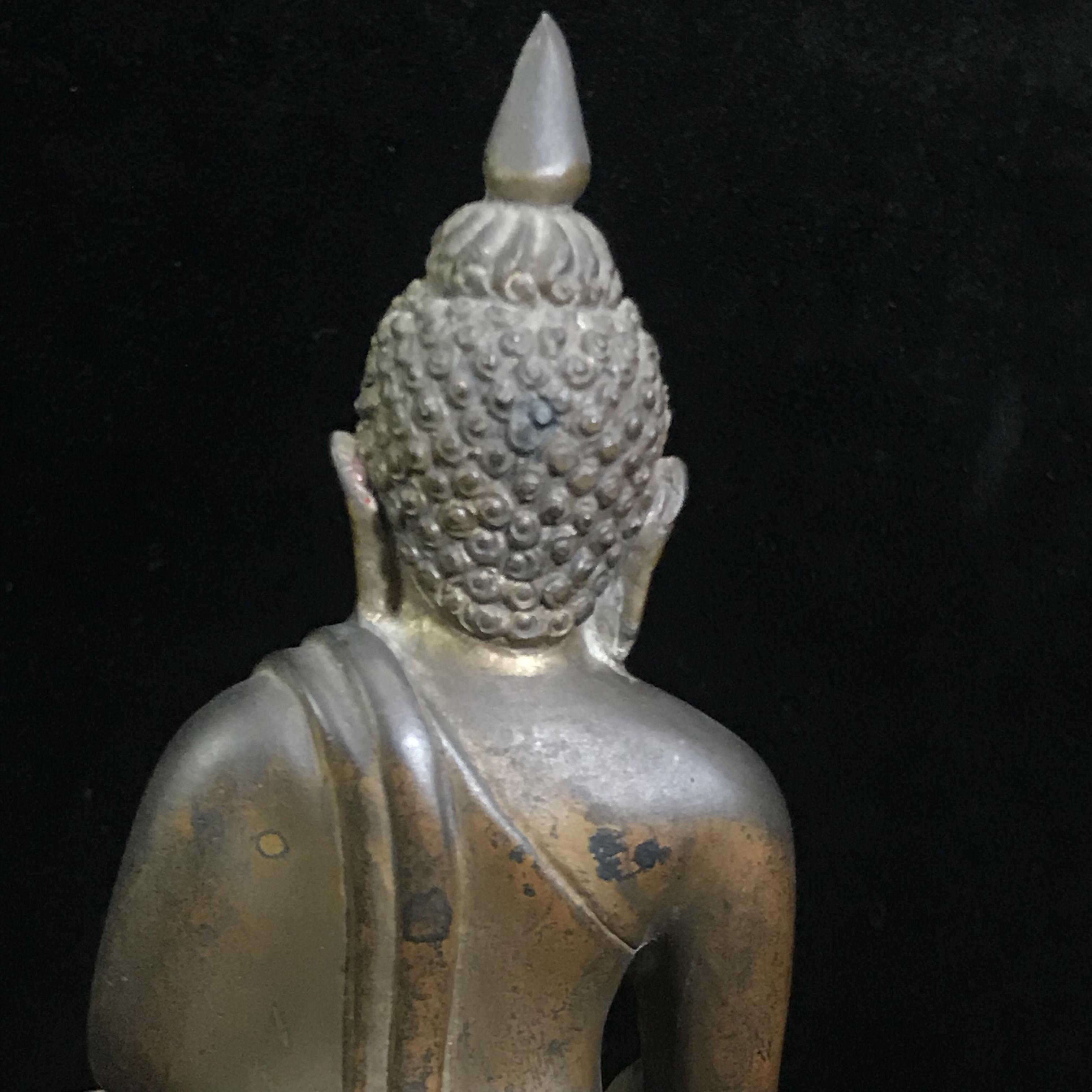 พระไพรีพินาศ วัดบวรนิเวศวิหาร ปี 2544 เนื้อสัมฤทธิ์ หน้าตัก 3นิ้ว (นิยมหายาก)(1ใน2989องค์)