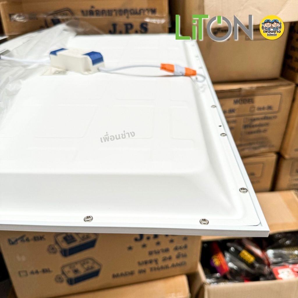 **รุ่น LUXI** LITON 60x60 panel LED 48w พาแนล โคมแอลอีดีพาแนล โคมไฟเพดาน ไฟเพดาน โคมไฟ Daylight / Coolwhite