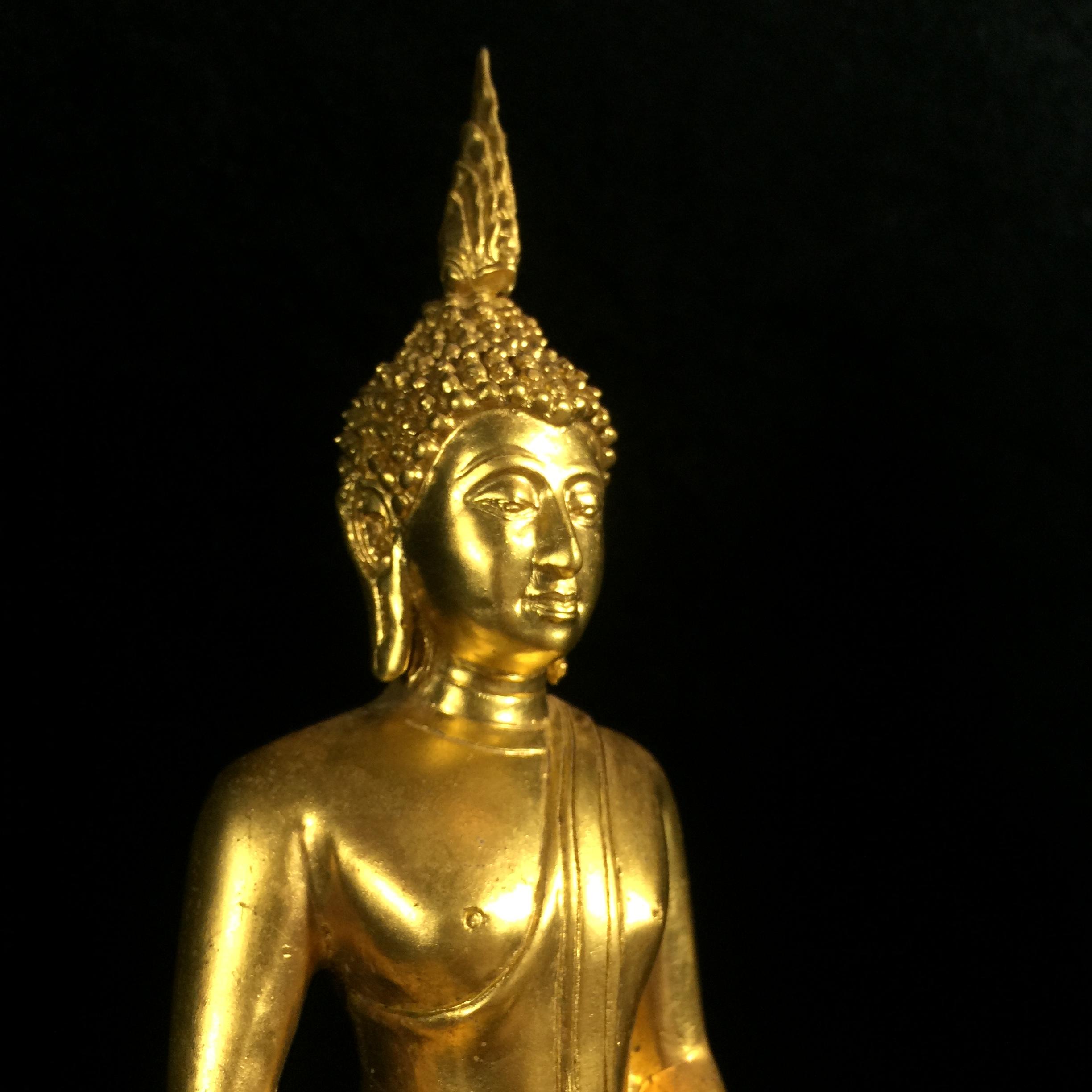 พระพุทธมหากรุณานภาพลพิทักษ์ พระพุทธรูปประจำโรงเรียนนายเรืออากาศ ปี 2540 หน้าตัก 5นิ้ว หมายเลข 197 สมเด็จพระสังฆราชเจ้า กรมหลวงวชิรญาณสังวร(สมเด็จพระสังฆราชองค์ที่19)ทรงถวายพระนาม(หายาก)