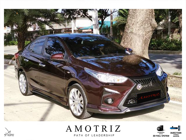 Toyota Yaris Ativ sedan & hatchback front bumper bodykits by Amotriz