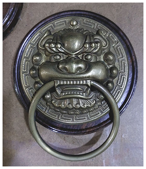 (เดี่ยว)มือเคาะ มือดึง สิงห์คาบห่วง 10cm