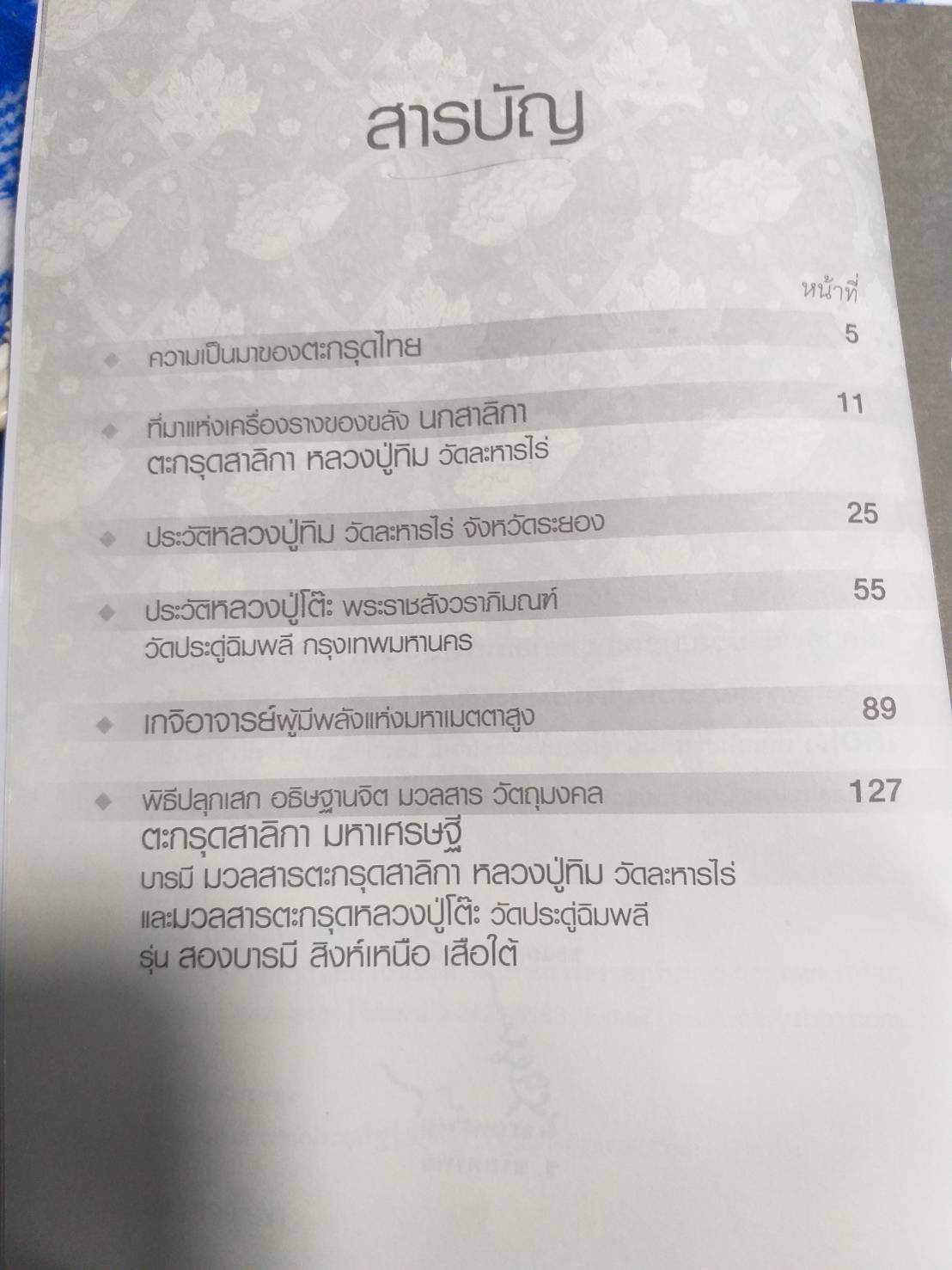 หนังสือ ตะกรุสาลิกามหาเศรษฐีบารมีหลวงปู่ทิมหลวงปู่โต๊ะ