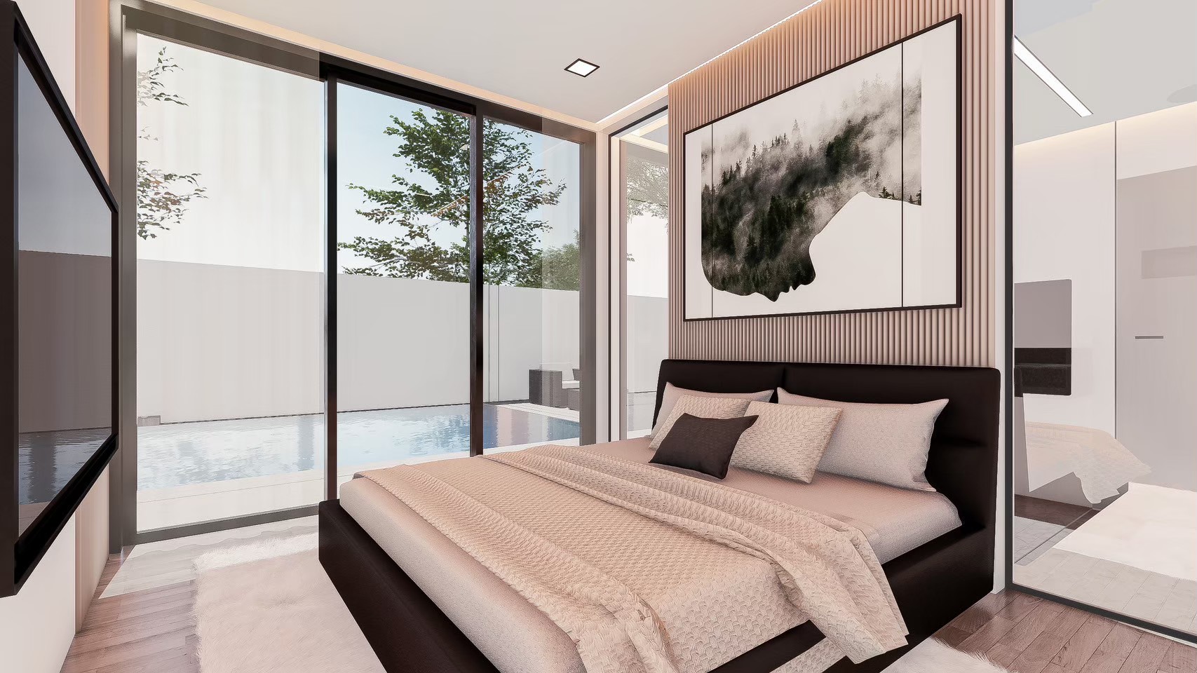 For Sale : Pasak, Private pool villa modern style, 3 Bedrooms 2 Bathrooms