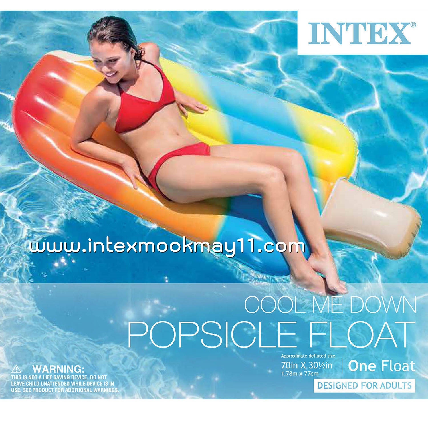 Intex 58755 Cool Me Down แพยางไอติมซัมเมอร์