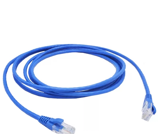 Hosiwell สายแลน CAT5E สำเร็จรูป (สีน้าเงิน)