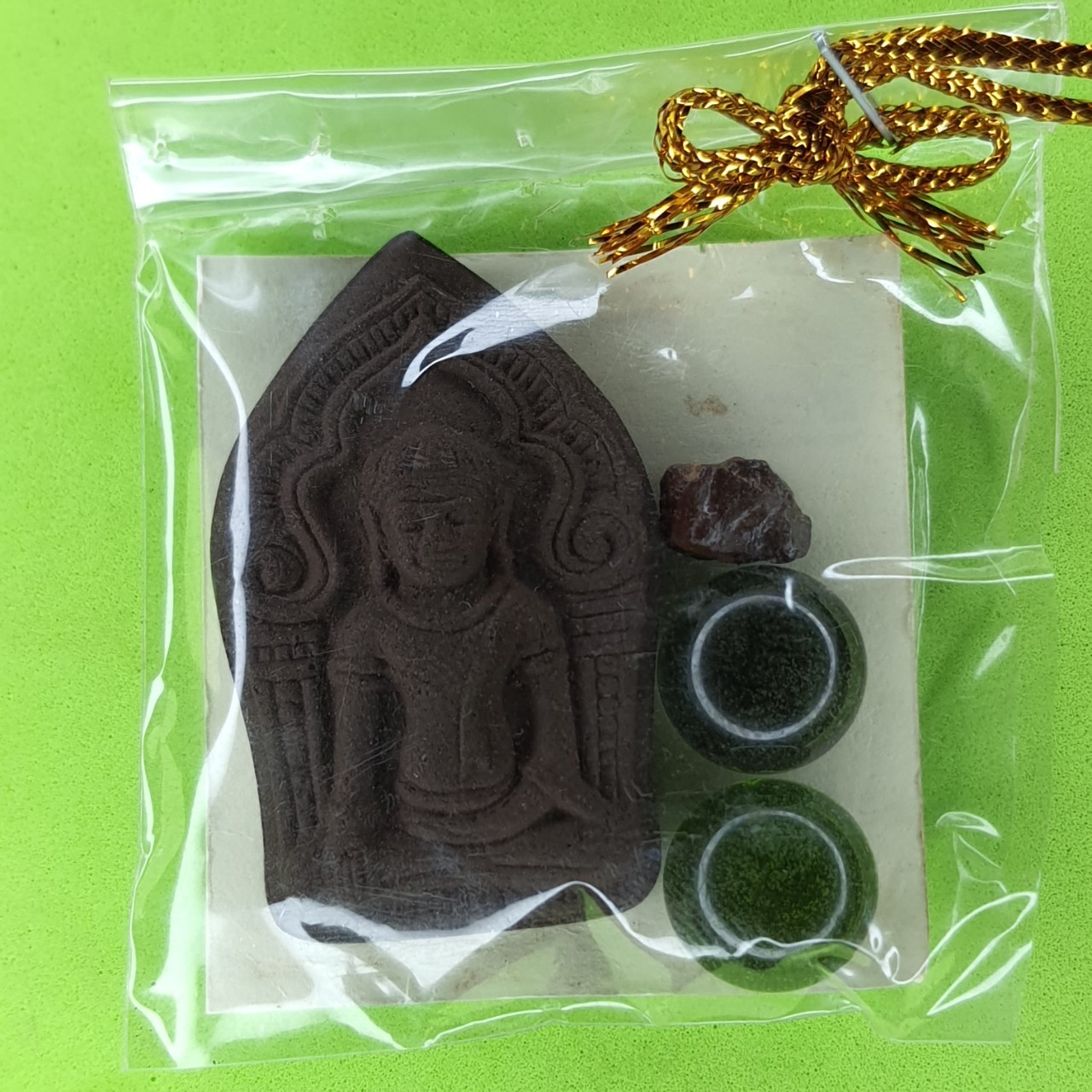 ของชำร่วย พระของชำร่วย พระยอดขุนพลเนื้อแร่น้ำพี้+ไหลน้ำพี้+ก้อนแร่น้ำพี้