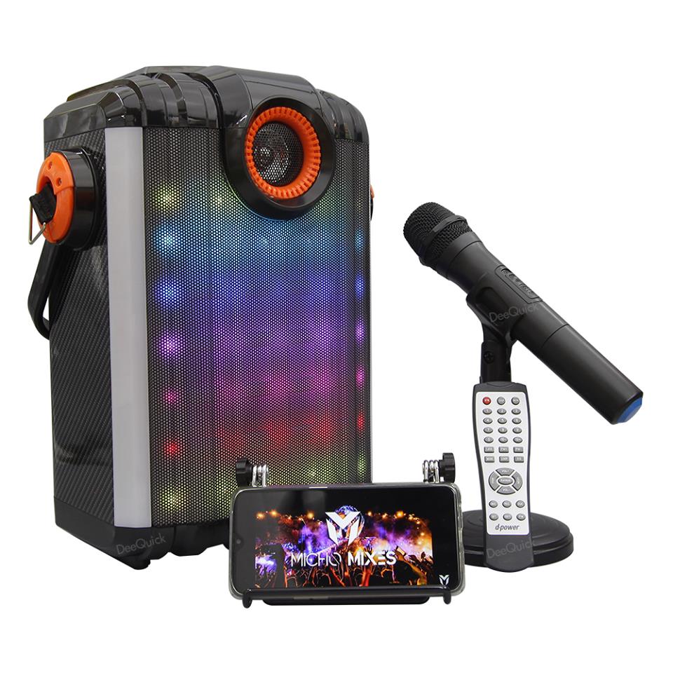 ตู้ลำโพง Dpower ลำโพงบูลทูธ Bluetooth FM 35W รุ่น K11W LED