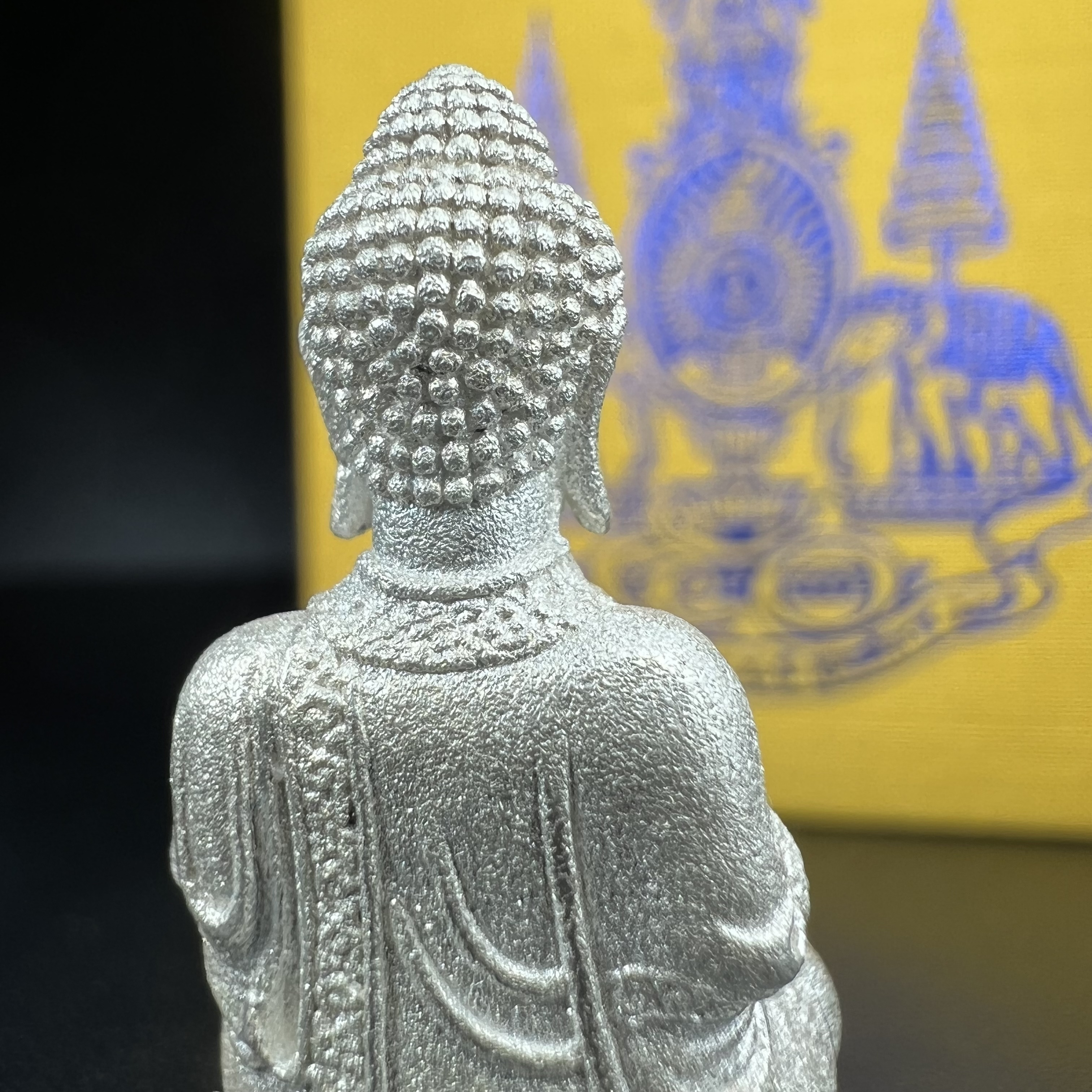 พระกริ่งจีน "ต้าเยิ่นถะ" (เนื้อเงิน) รุ่น กาญจนาภิเษก ครองราชย์ 50 ปี วัดบวรนิเวศวิหาร ปี2538 (คัดสภาพสวยเดิม พิธีใหญ่ พุทธศิลป์งดงาม)1 ใน 6001 องค์