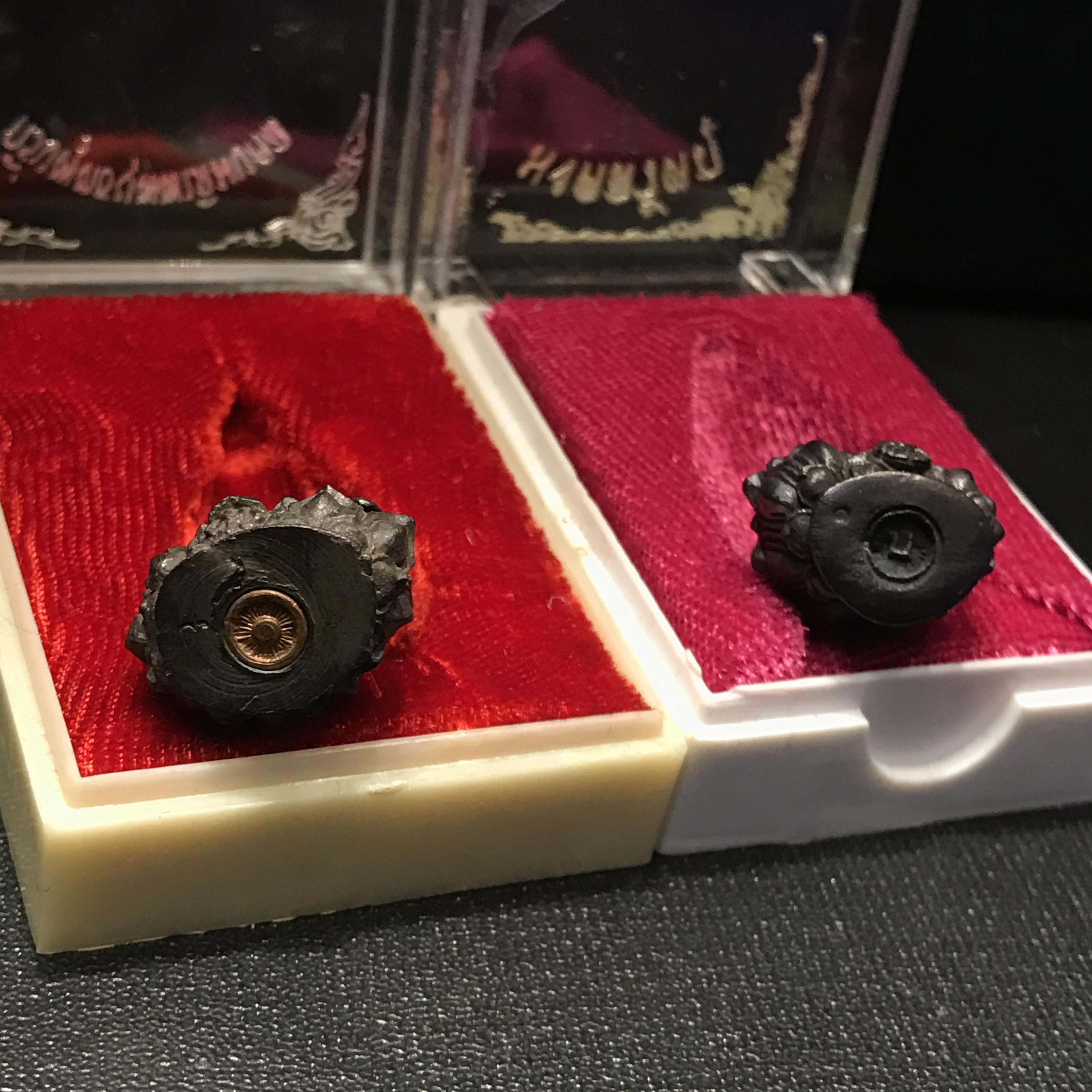 พระกริ่งบุพพาภิมงคล+พระชัยวัฒน์บุพพาภิมงคล ภปร.วัดบุพพาราม ปี2519 เนื้อนวะโลหะ(***พระดีที่พ่อสร้างและพระราชทานนาม***)