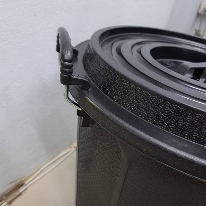 ถังน้ำ+ฝา 9 แกลลอน ดำ