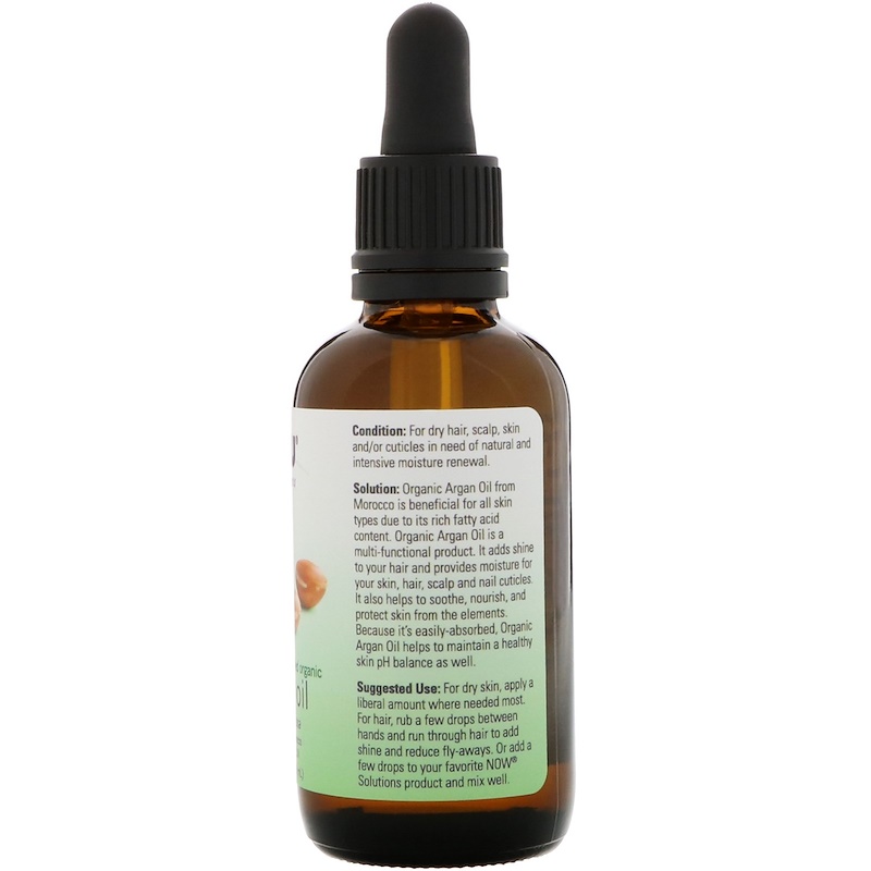 น้ำมันอาร์แกน, Organic Argan Oil