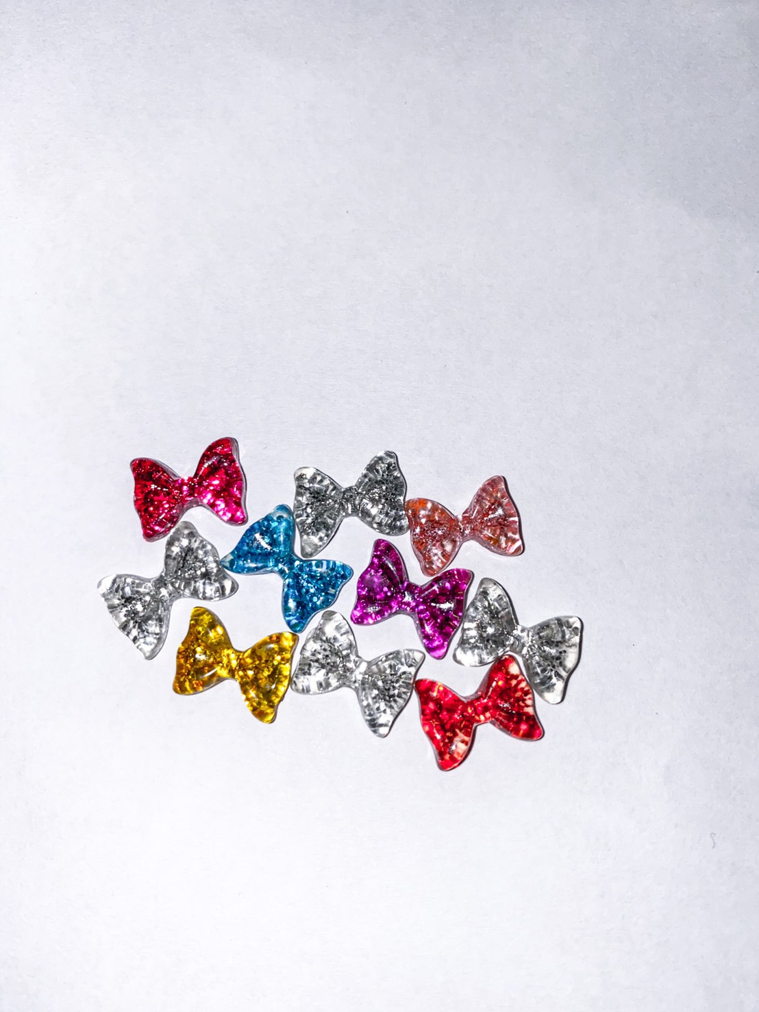 SKU-00487 โบว์คละสี ขนาด 0.8x1 cm