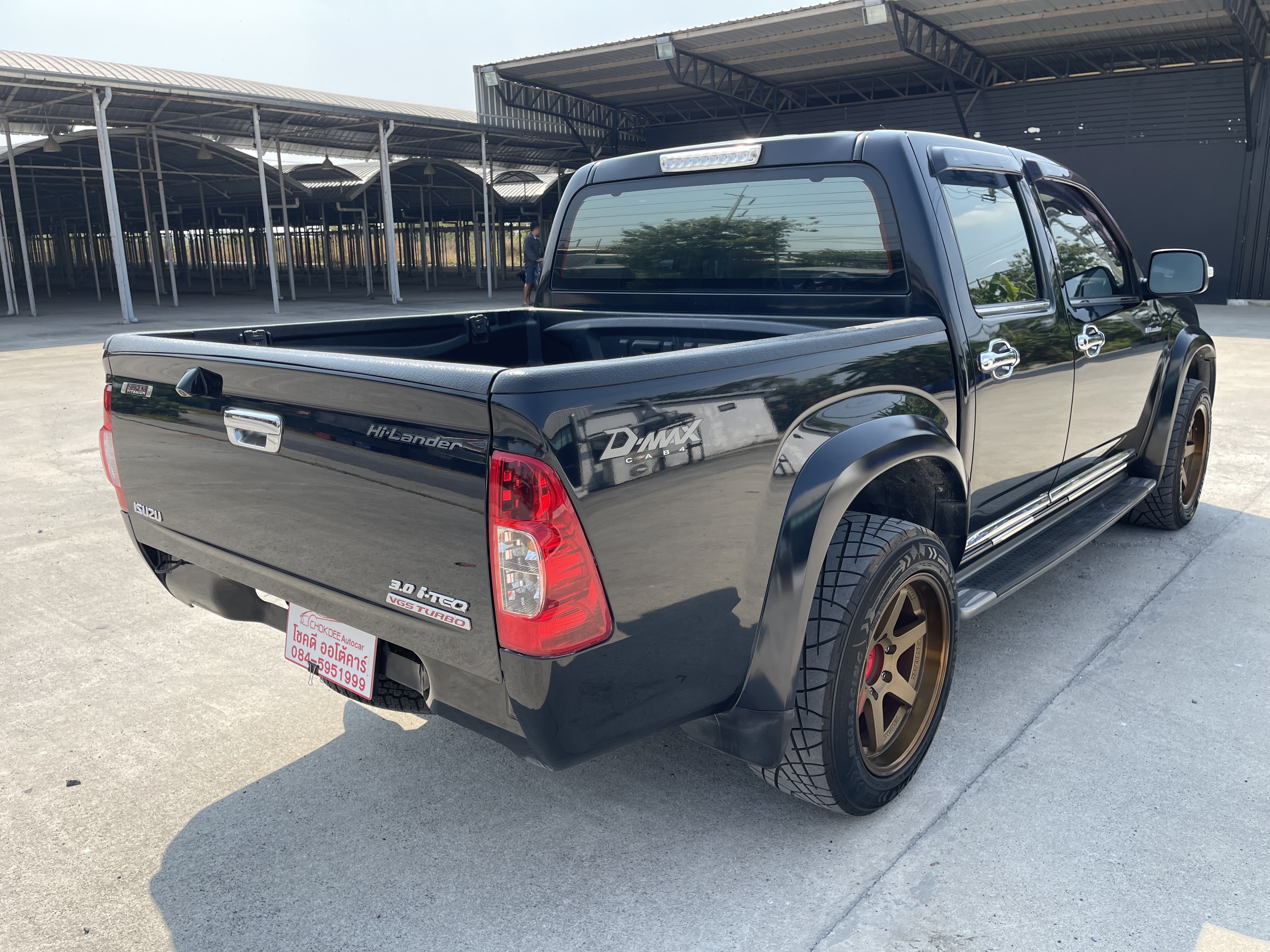 Isuzu Dmax 4ประตู Hilander 3.0 Vgs Navi 2011 ดำ