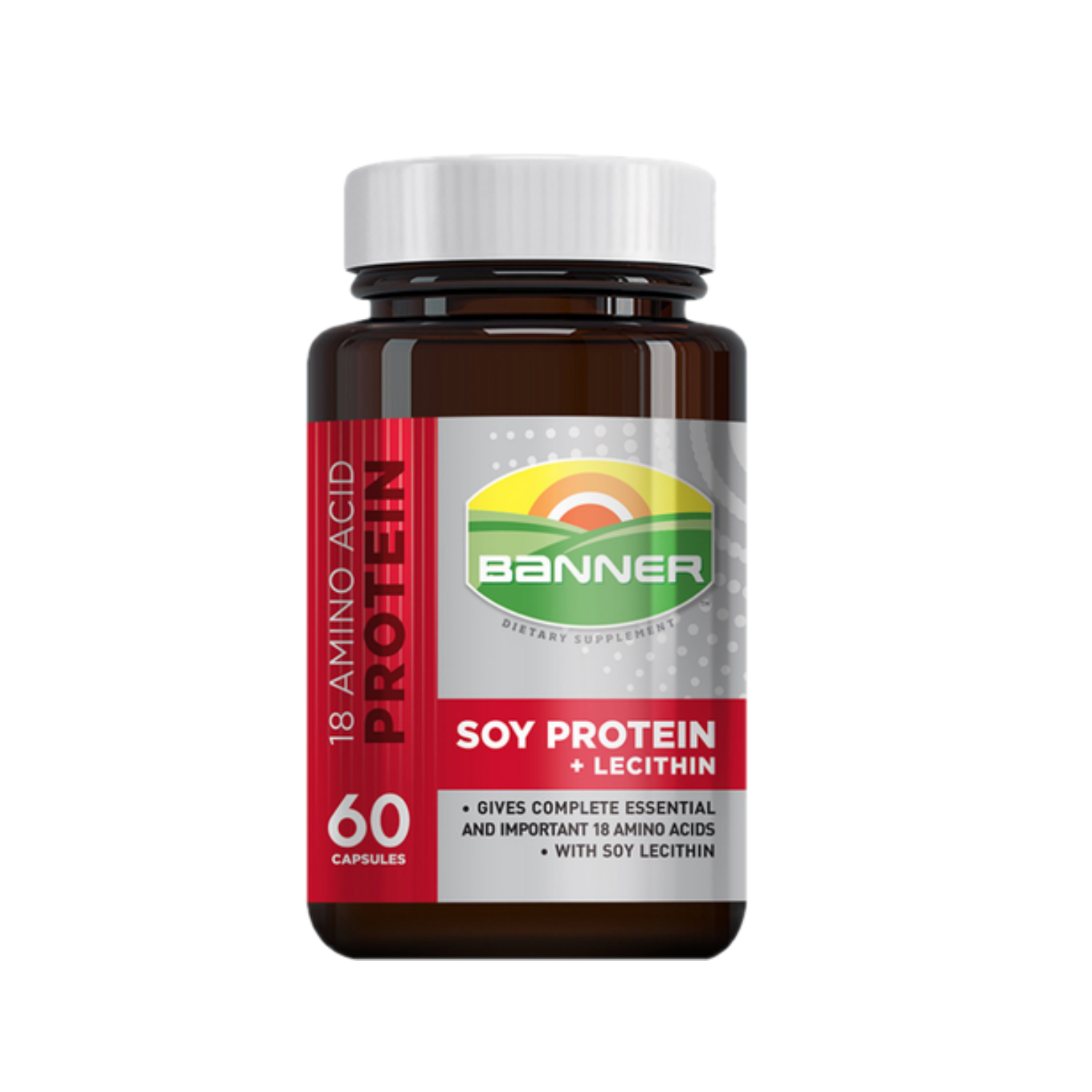 Banner soy protein + lecithin 60's