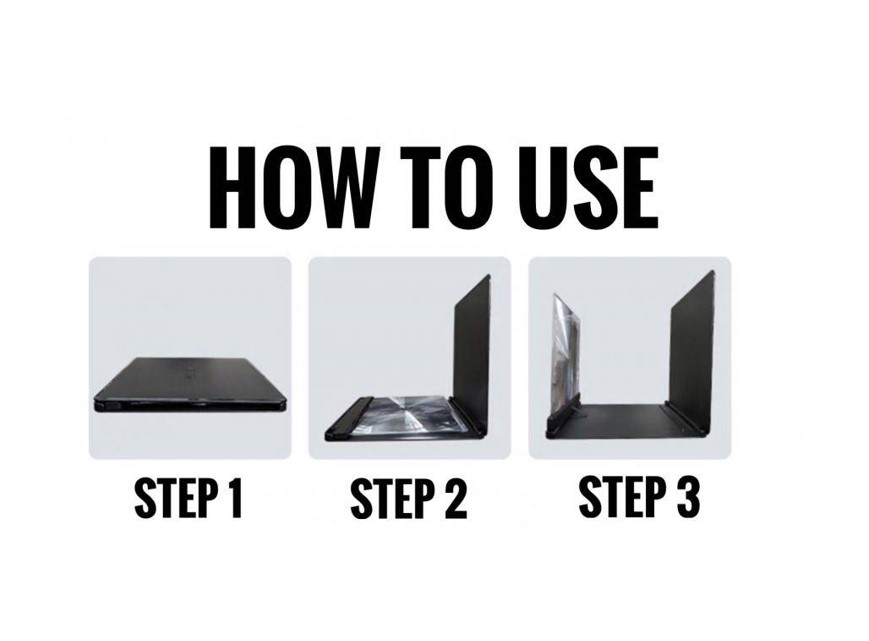 จอขยาย 9D สำหรับขยายมือถือ3-5เท่าสำหรับพกพาได้สะดวกสินค้าพร้อมส่ง