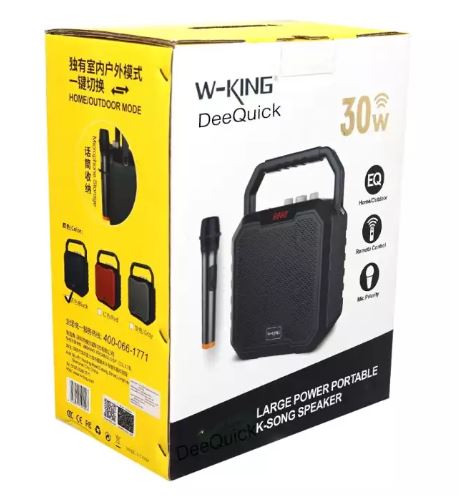 ตู้ลำโพง W-KING K2 Bluetooth Speaker ลำโพงบลูทูธ แบบพกพา 30 วัตต์