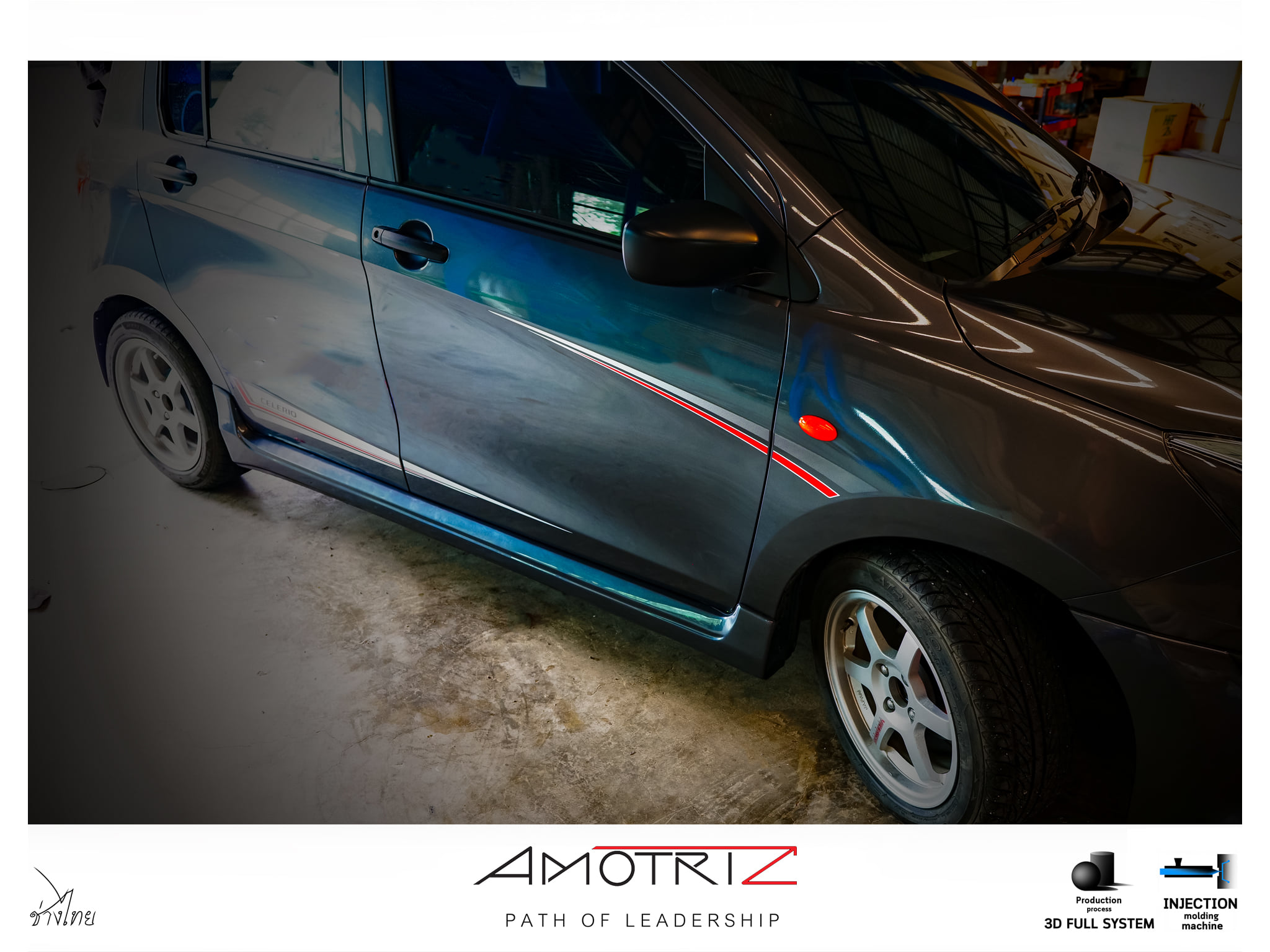 The bodykits for Suzuki Celerio by Amotriz