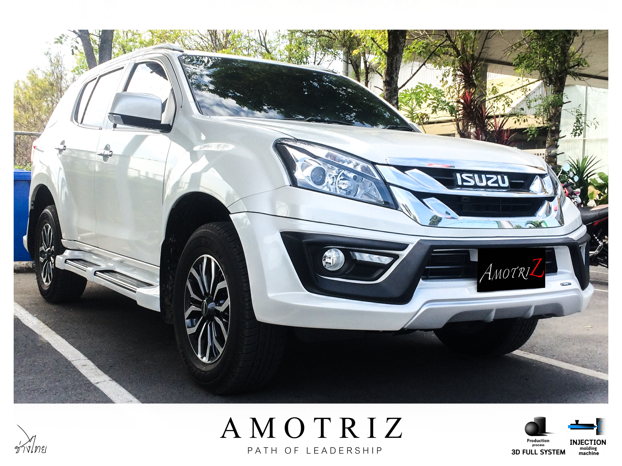 Isuzu MU-X 2014 bodykits G1 by Amotriz