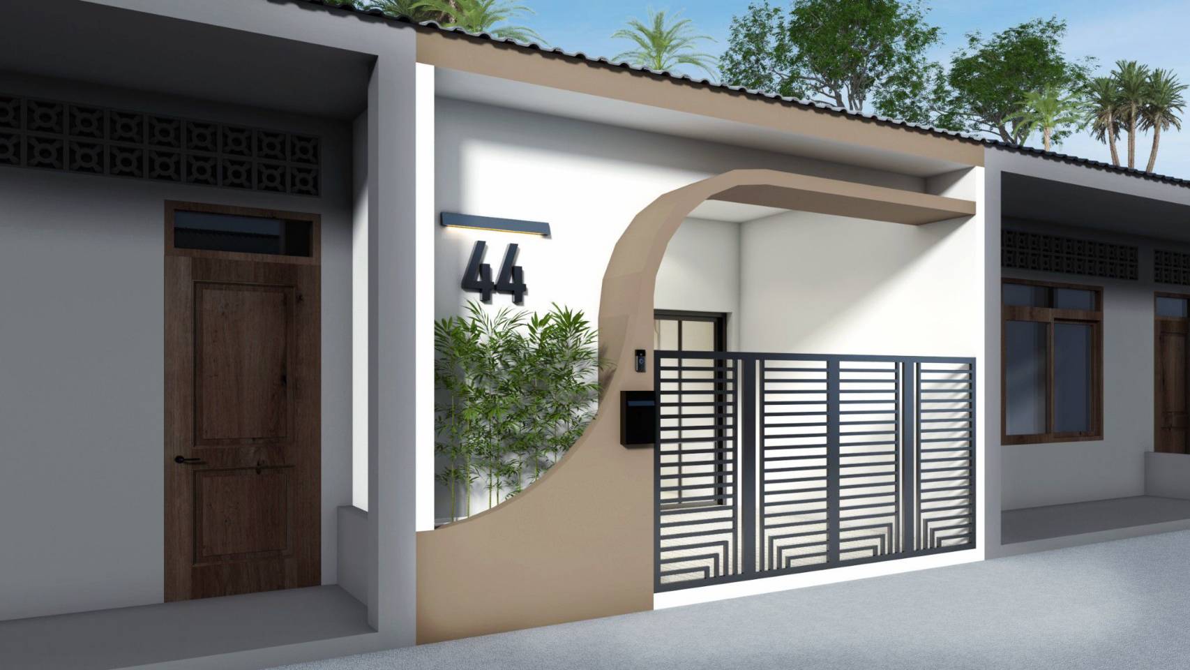 For Sales : Samkong, Single-Story Town house @Soi Prayoon 1, 2 Bedrooms 1 Bathroom