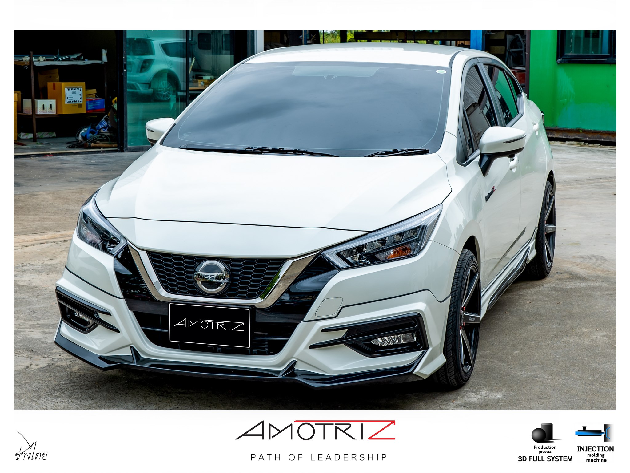 Nissan Almera 2020 V.1 bodykits by Amotriz