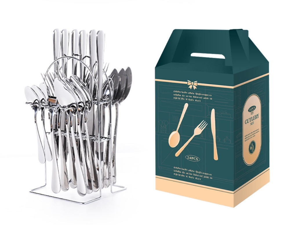 set ช้อนส้อมมีดสแตนเลส