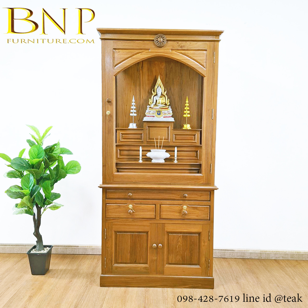 ตู้พระโมเดิร์ฯ รุ่น สุขะโต