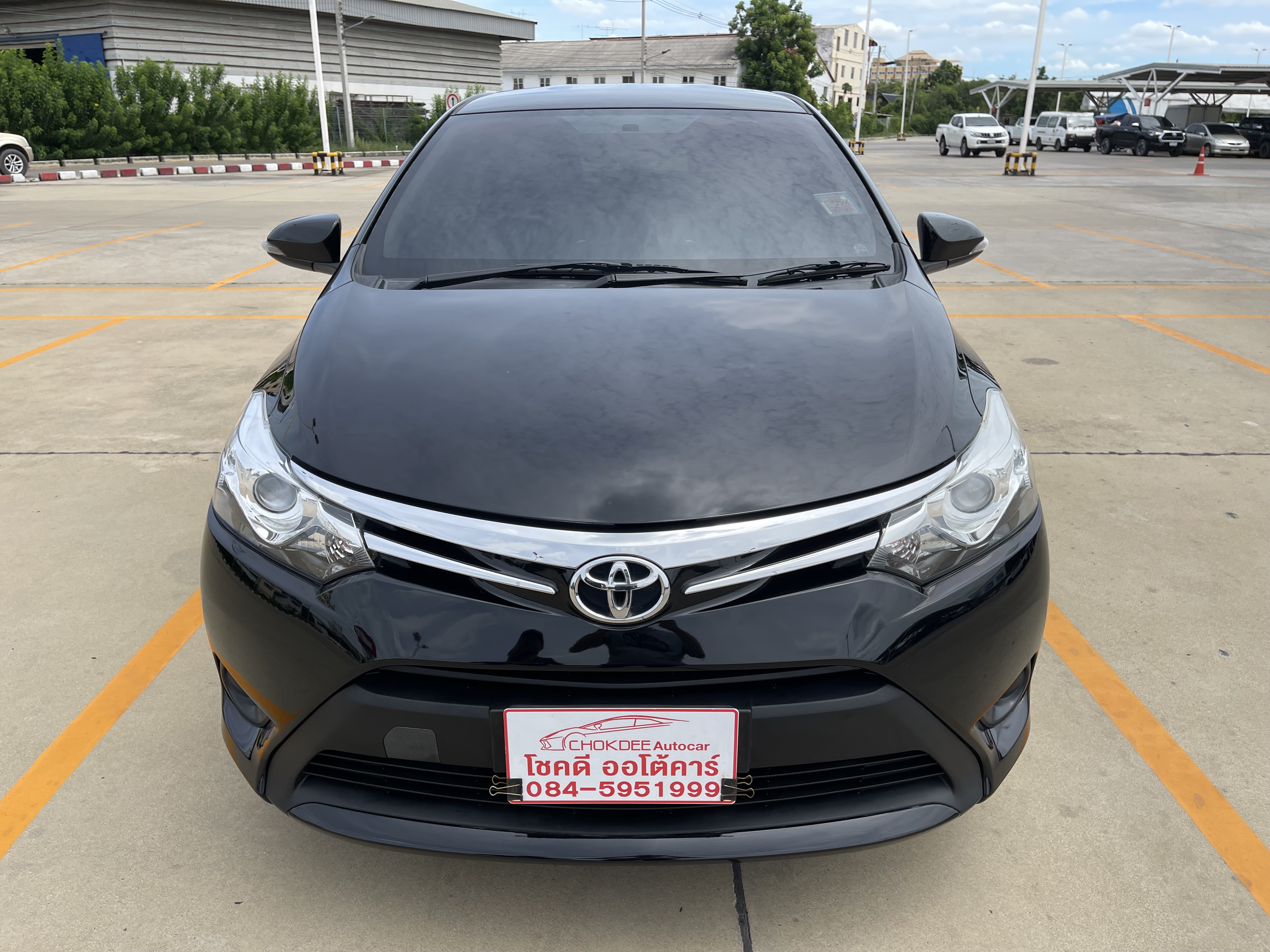 Toyota Vios 1.5 G Dual VVT-i (E85) At 2016 ดำ