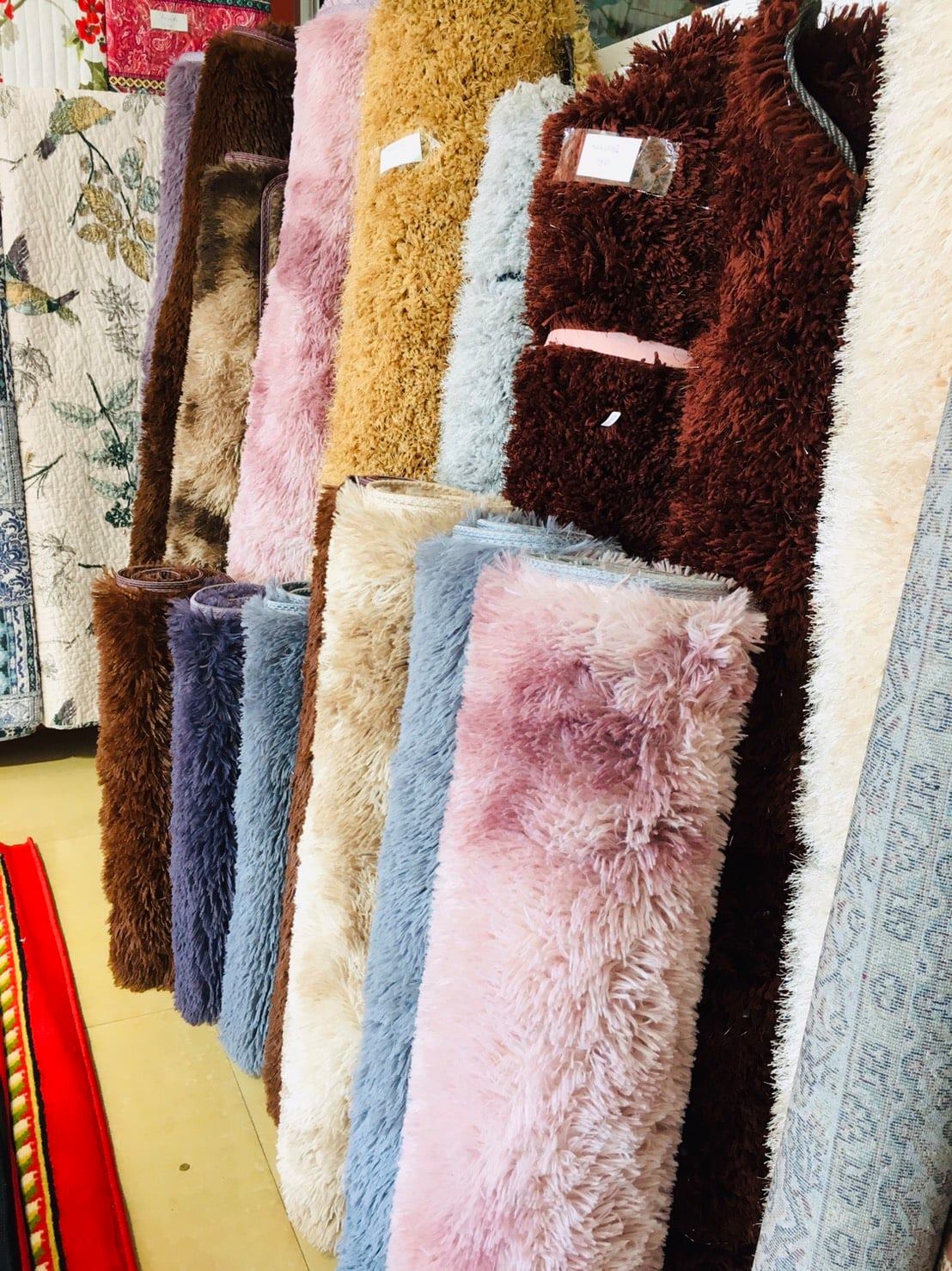 พรมปูพื้นทูโทน ขนนุ่ม