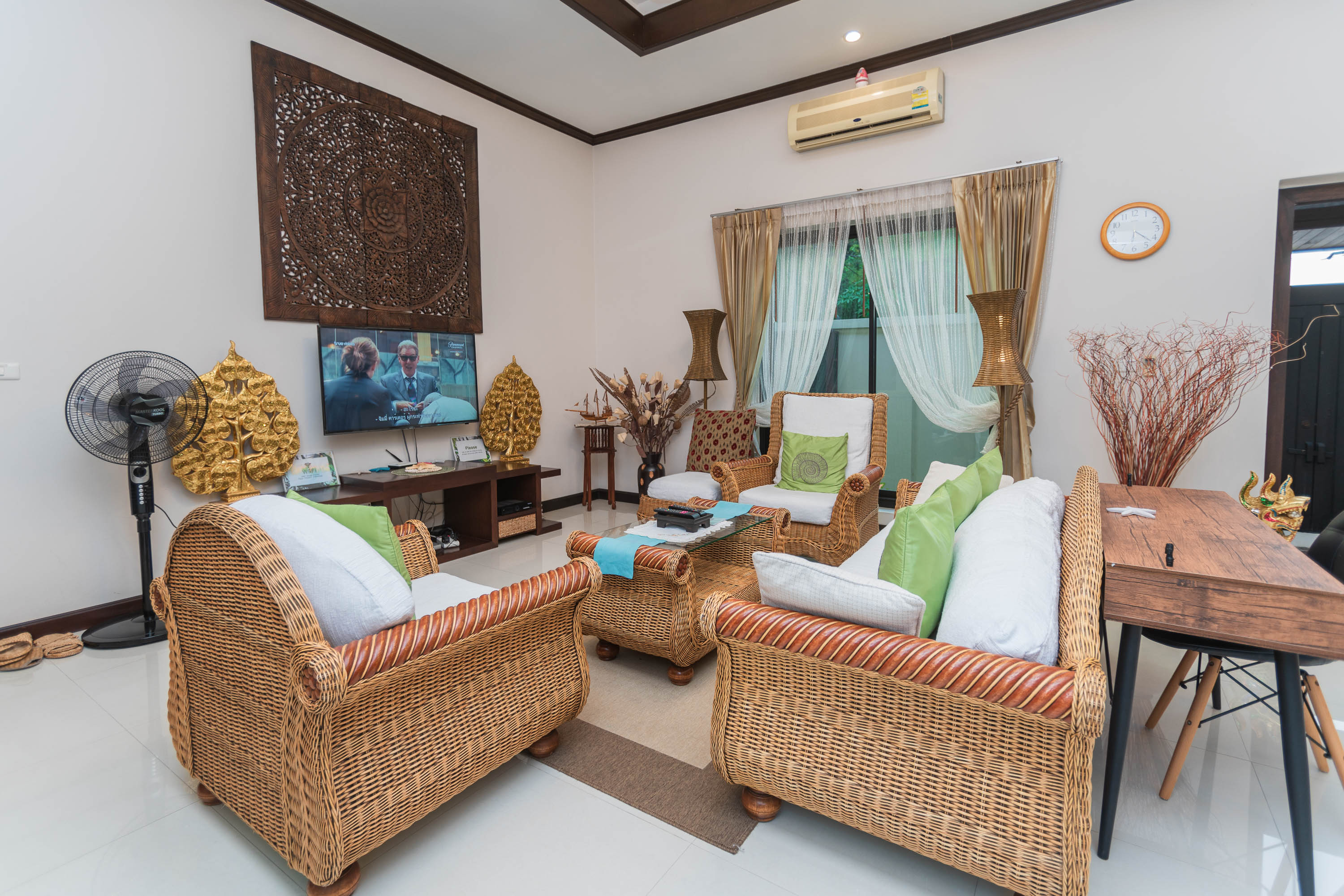 For Rent : Private Pool Villa in Cherngtalay BangJo, 3 Bedrooms 2 Bathrooms
