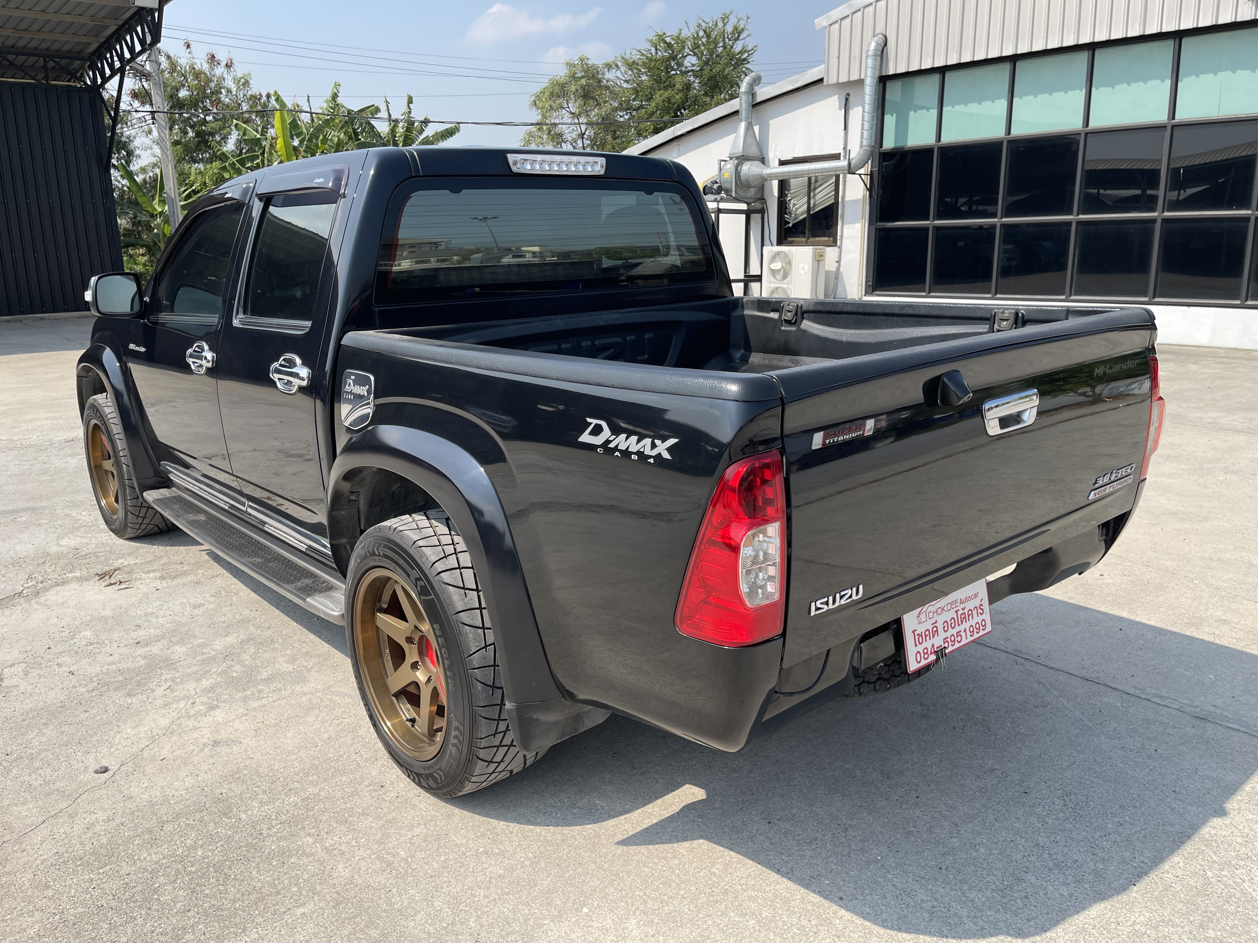 Isuzu Dmax 4ประตู Hilander 3.0 Vgs Navi 2011 ดำ