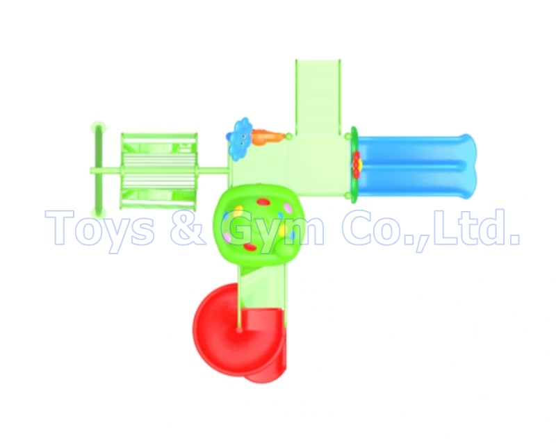 เครื่องเล่นสนามกลางแจ้ง ชุดบ้านการ์ตูน Cartoon House Series