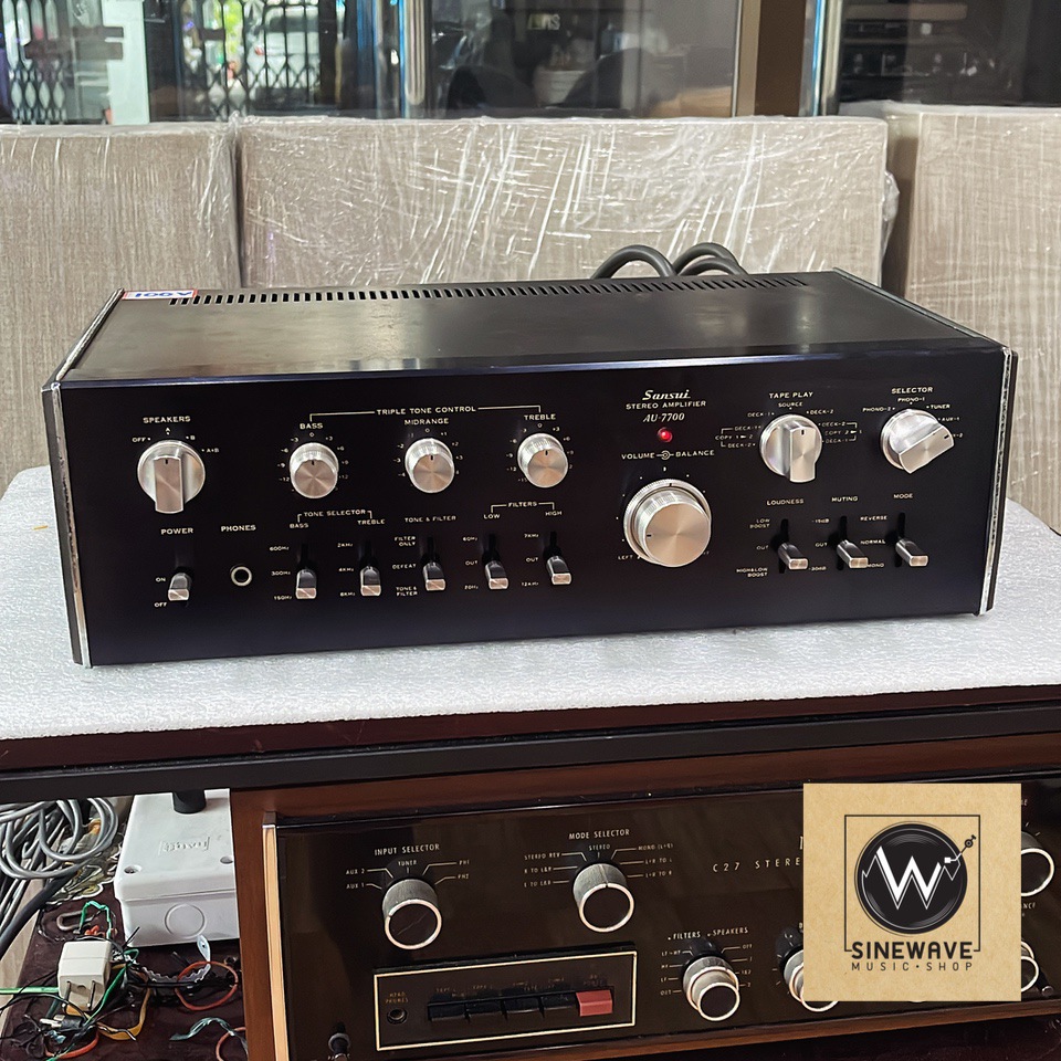Integrated Amp ยี่ห้อ Sansui รุ่น AU-7700 (Made in Japan)