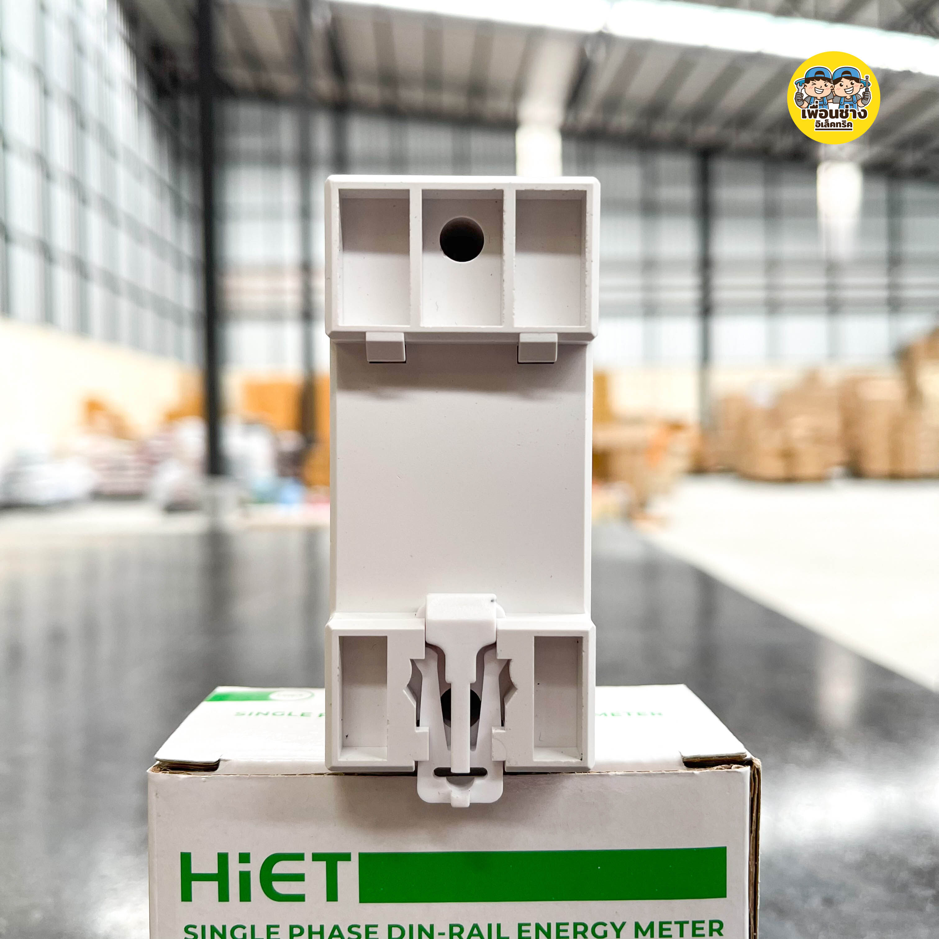 HiET มิเตอร์ดิจิตอล แบบติดราง Din Type ขนาด 2 pole มิเตอร์ มัลติมิเตอร์ มิเตอร์ไฟ มิเตอร์ดิจิตอล มิเตอร์ดิจิตัล