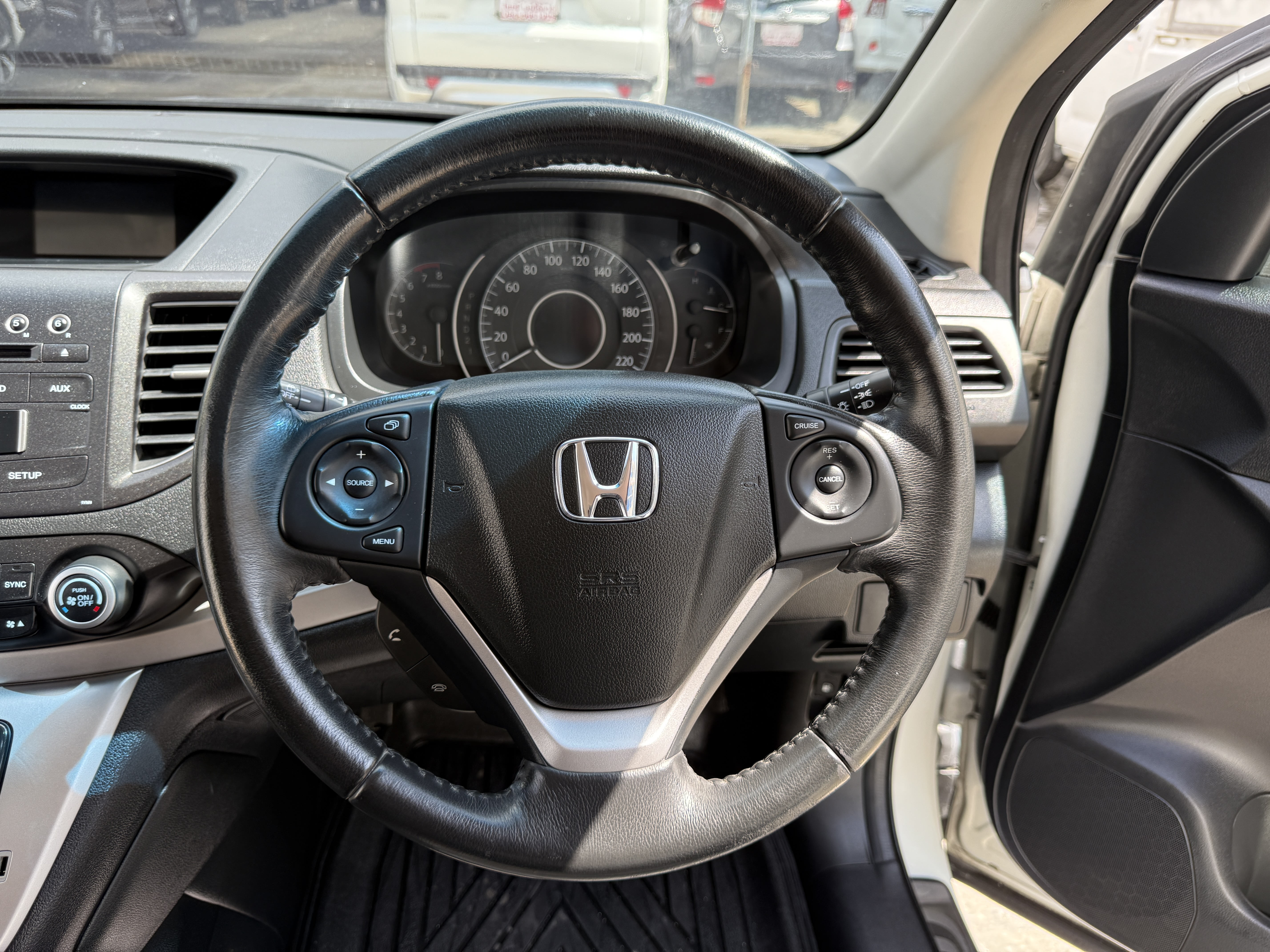 Honda CRV 2.0 E 4WD At 2013 ขาวมุก