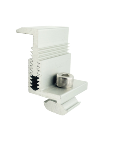 "Adjustable End Clamp 30-40mm. ยึดปลายปรับขนาด แผงโซล่าเซลล์"