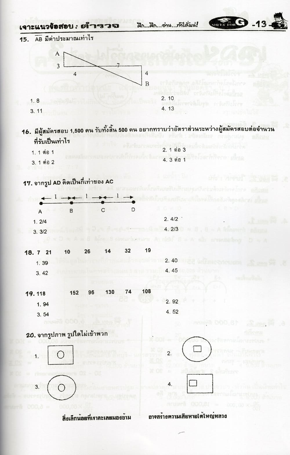 (ปี68) เจาะข้อสอบกว่า 1900 ข้อ ตำรวจตรวจคนเข้าเมือง 68 ชาย:หญิง สรุปประเด็นสำคัญ รวมข้อสอบเก่ากว่า 10 พ.ศ. SFG0172 sheetandbook