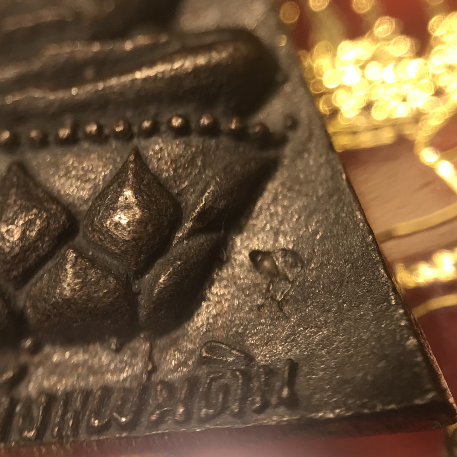 พระกำลังแผ่นดิน (สมเด็จจิตรลดา2) จัดสร้างเฉลิมพระเกียรติ ร.9 ครองราชย์ 50 ปี 2539 เนื้อนวโลหะ(สร้างน้อยหายาก)พร้อมกล่องบรรจุเดิมครบสมบูรณ์ยุคแรก