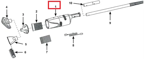 intex 12271 VACUUM BODY FOR 28620