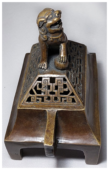 เตาจุดกำยาน ทองเหลืองสไตล์จีน