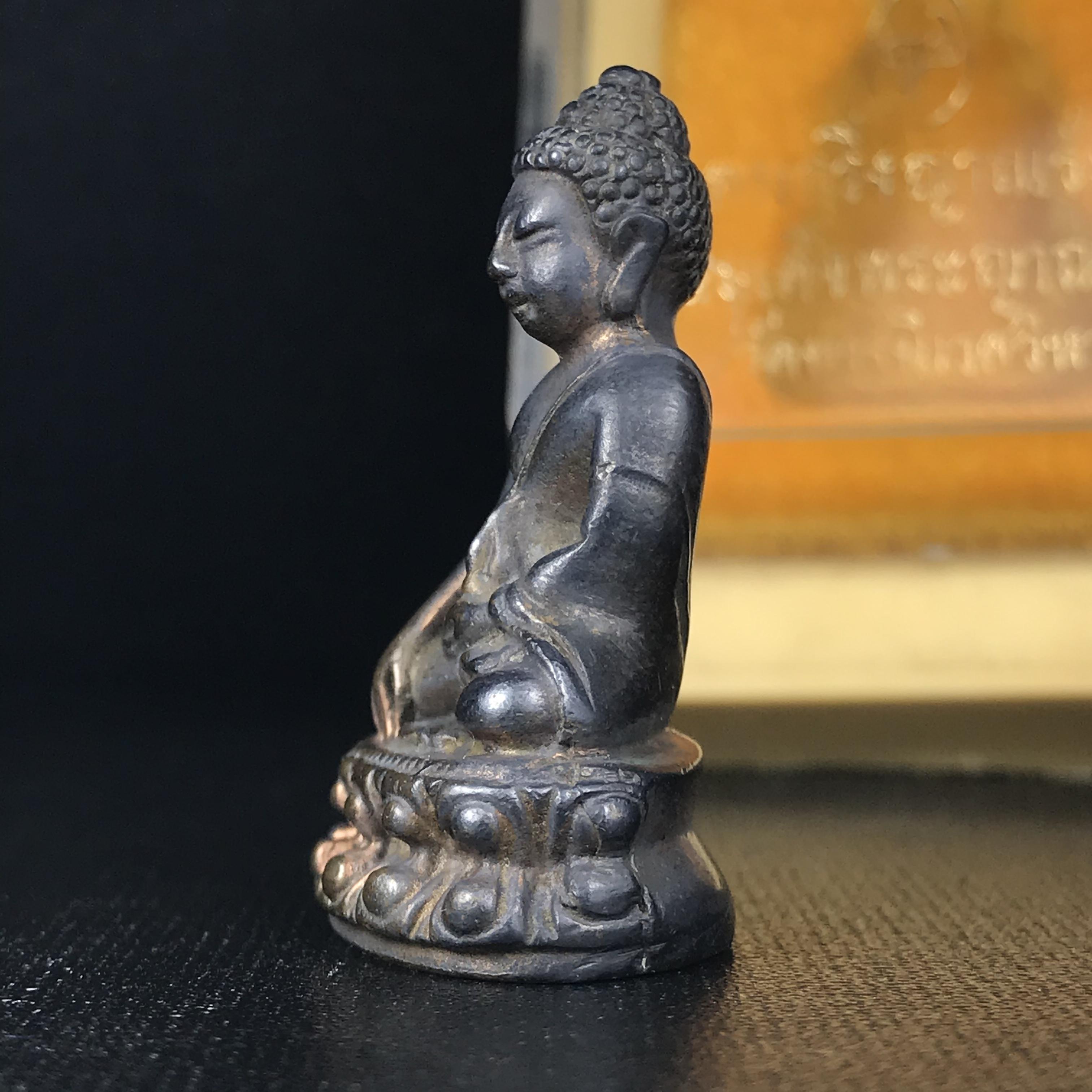 พระกริ่งญาณรังษี รุ่นแรก ปี 2531 เนื้อนวโลหะ จัดสร้างวาระครบ 75 ปี สมเด็จพระญาณสังวร สมเด็จพระสังฆราช วัดบวรนิเวศวิหาร