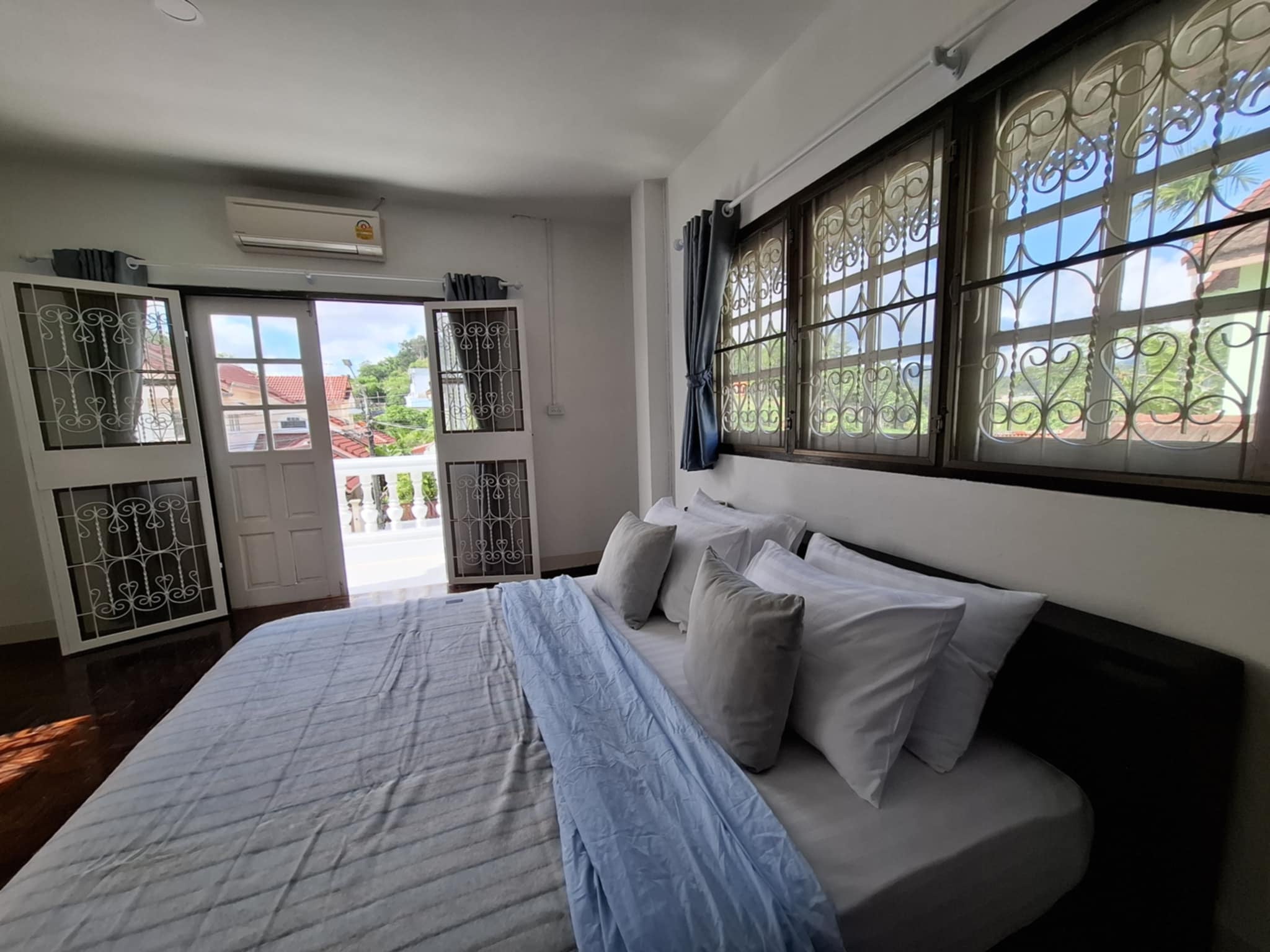 For Rent : Samkong, Single-storey detached house, 3 Bedrooms 2 Bathrooms near Chillva Market