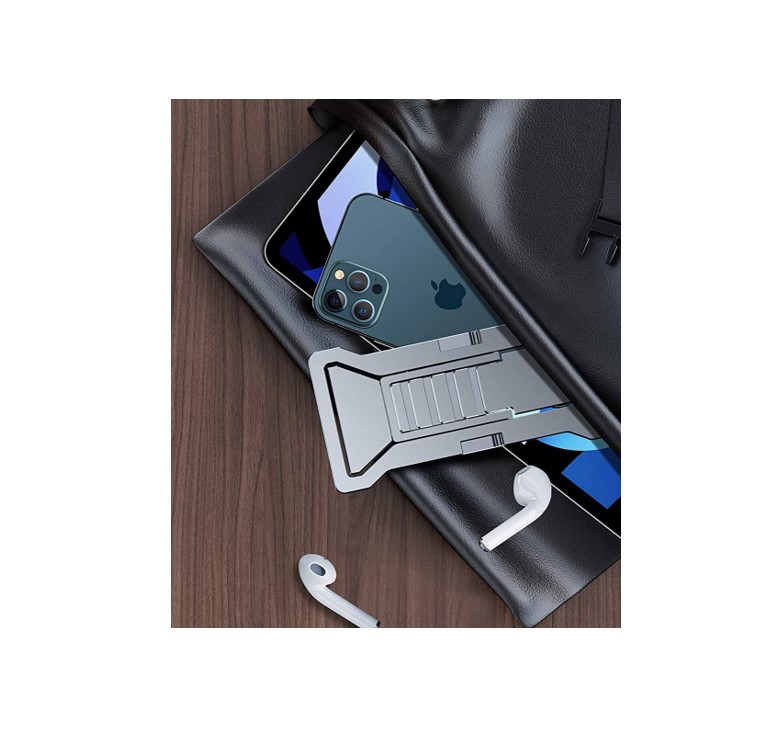 แท่นวางมือถือขนาดกระทัดรัดสำหรับพกพาในกระเป๋าคละสี (mobile phone holder)พร้อมส่ง