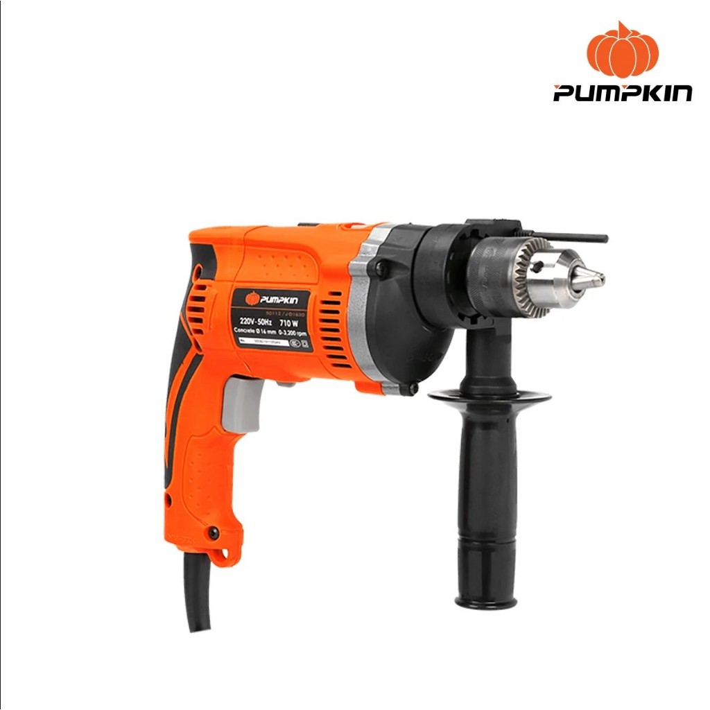 Pumpkin 50112 สว่านไฟฟ้ากระแทก 710W J-Series 16 mm. J-D1630